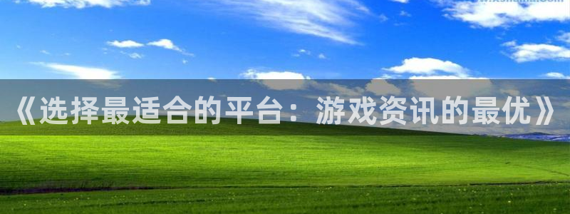 蓝冠娱乐注册服务条款：《选择最适合的平台：游戏资讯的最优》